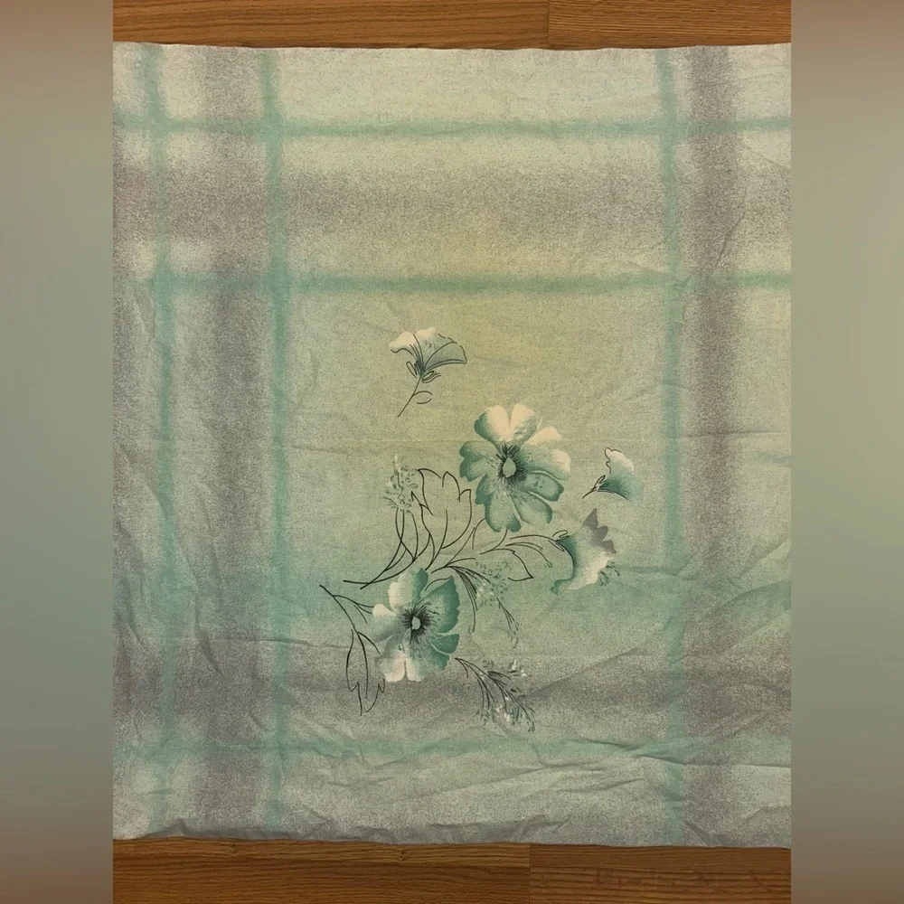 Set of 2 Oversized Vintage Floral Pillow Shams Cotton Cottagecore Pillowcases